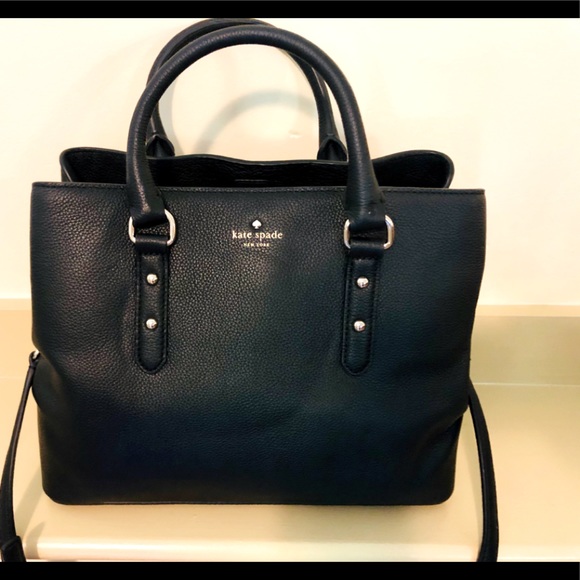 kate spade Handbags - NWT-Kate Spade Black Satchel Evangelie!